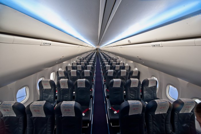 Боинг 737 Аэрофлот салон