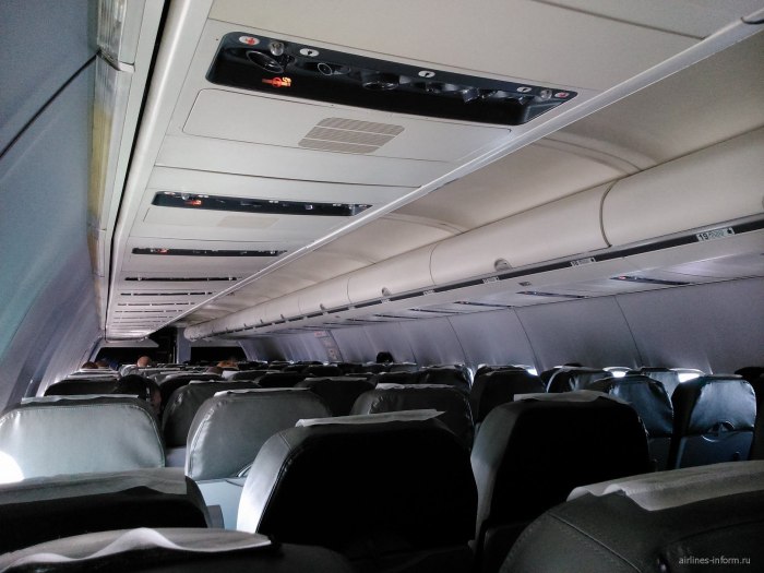 Самолет ютера Боинг 737салон