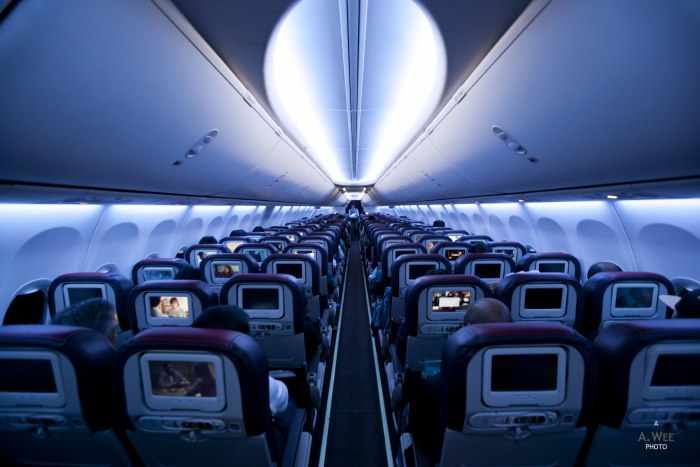 Boeing 737 flydubai салон