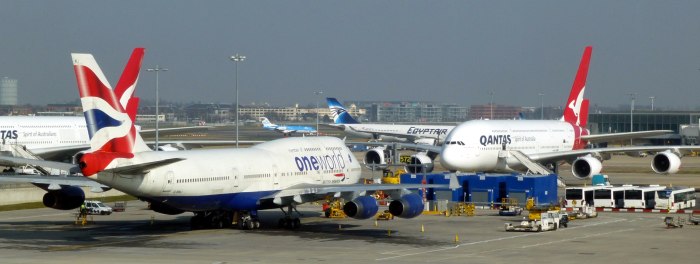 Боинг 747 и Аэробус а380