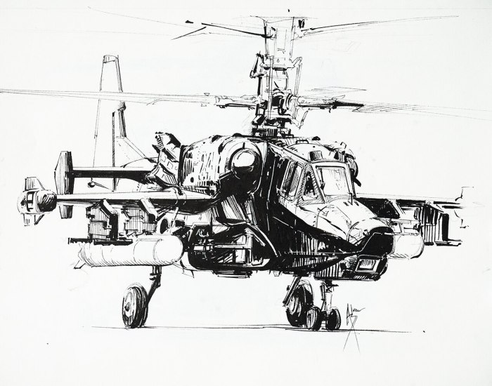 Ка-50 вертолёт