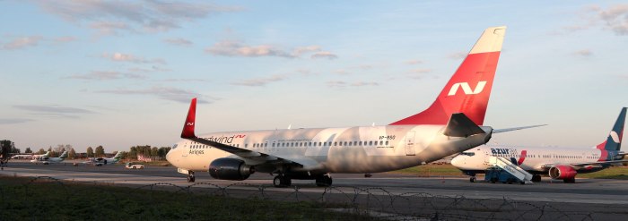 Самолёт Боинг 737-800 Норд Винд