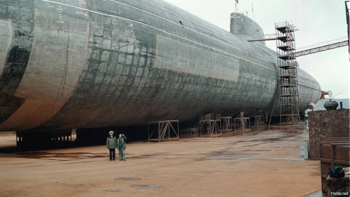 Подводная лодка акула проект 941