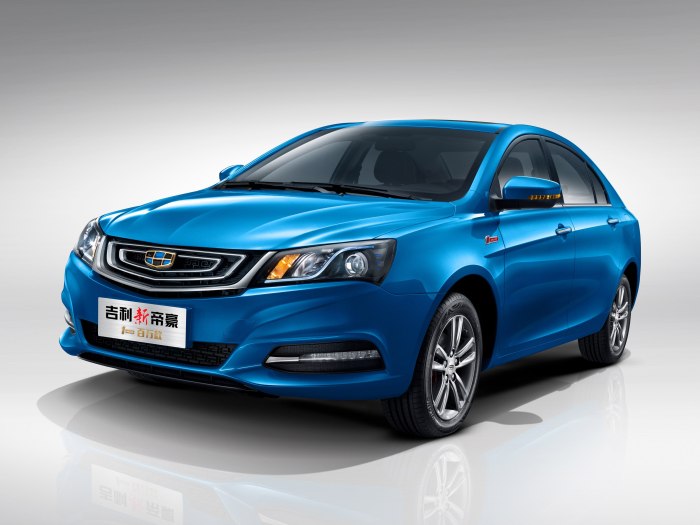 Geely Emgrand ec7 синий
