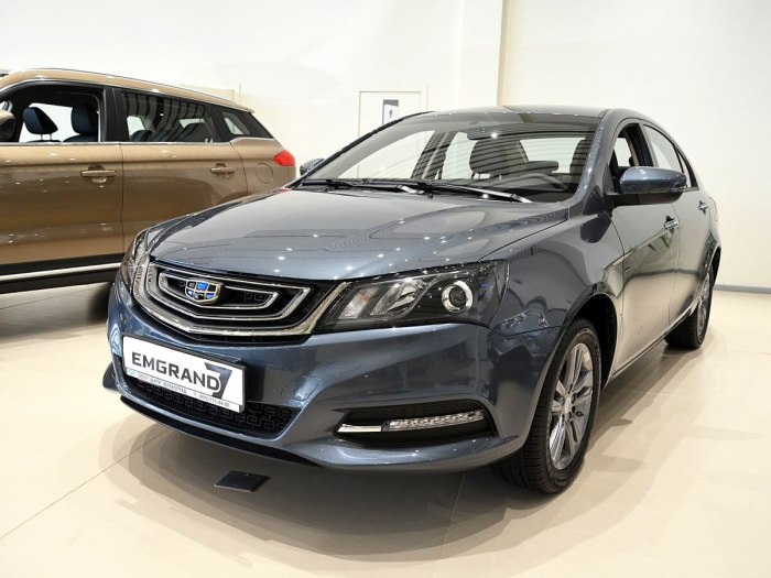 Новый Geely Emgrand ec7