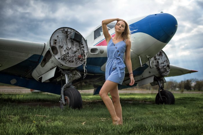 Фотосессия с самолетом