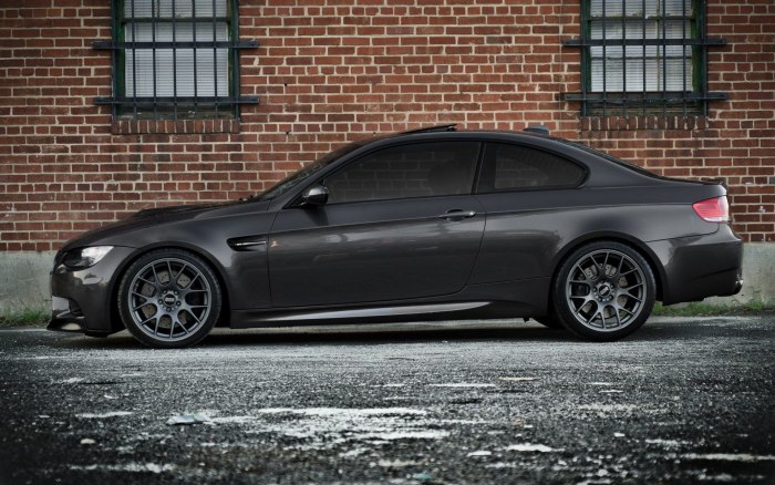 Grey BMW m3 e92
