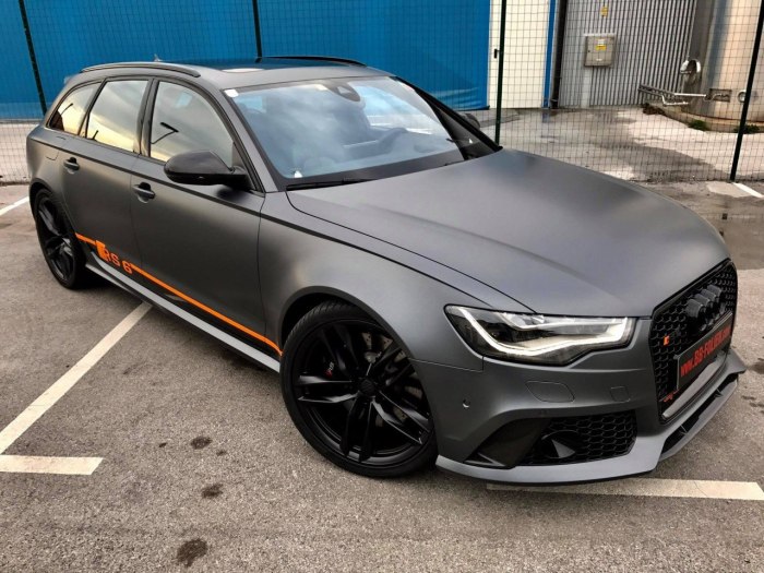 Ауди rs6 серая