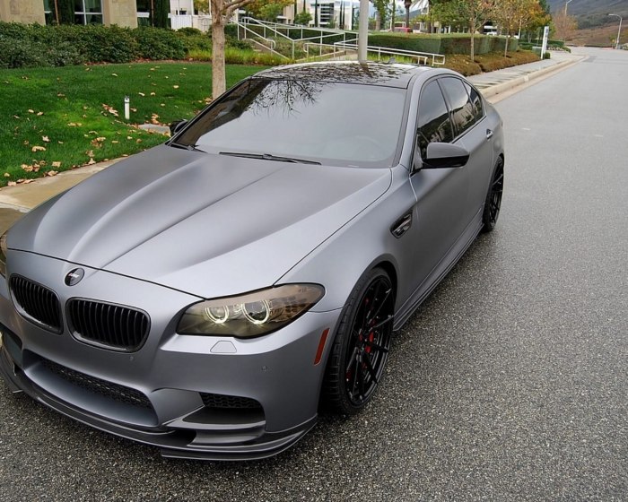 BMW m5 Grey Matte