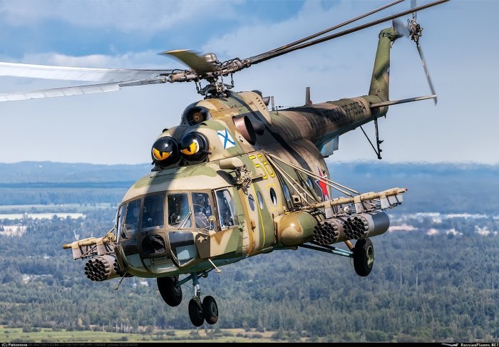Боевой вертолёт ми-8