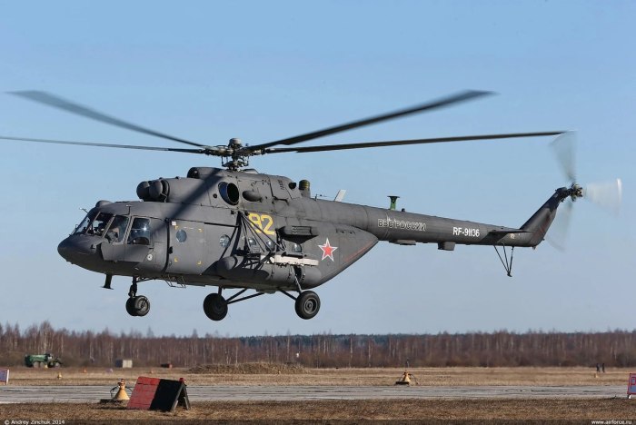 Боевой вертолёт ми-8
