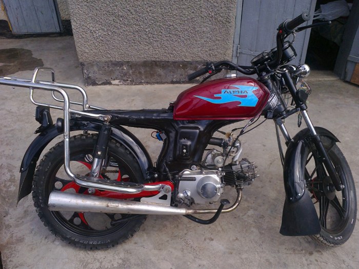 Альфа gt мопед