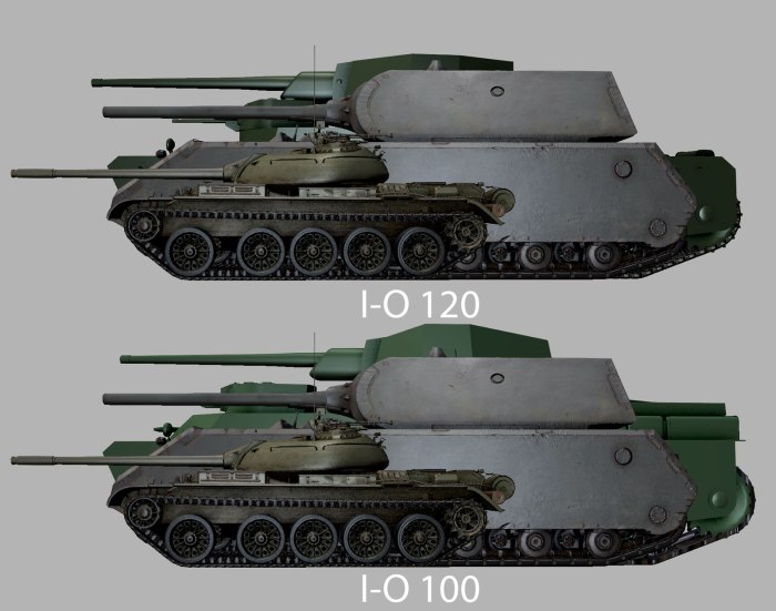 Сверхтяжелый танк Type 100 o-i.