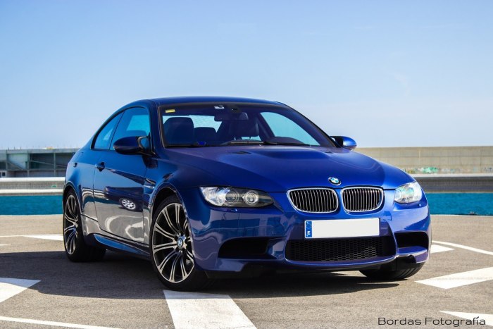 BMW м3 синяя