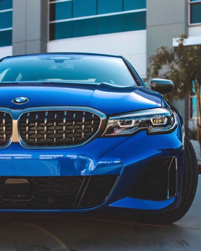 BMW g20 Portimao Blue