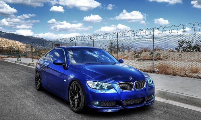 BMW m3 синяя