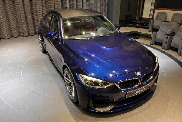 BMW 4 синий танзанит