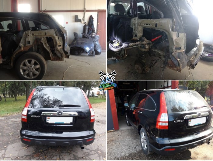 Восстановление автомобиля после аварии