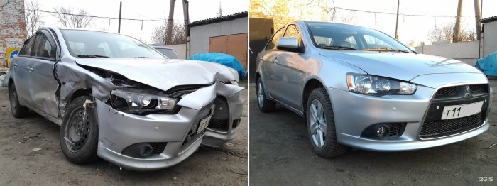 Восстановление битых авто