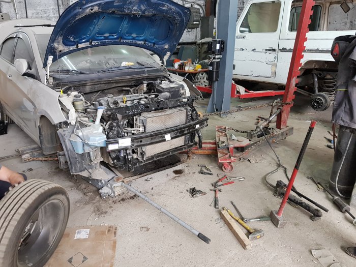 Восстановление автомобиля после аварии