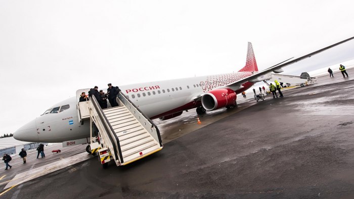 Самолет Boeing 737-800 Россия