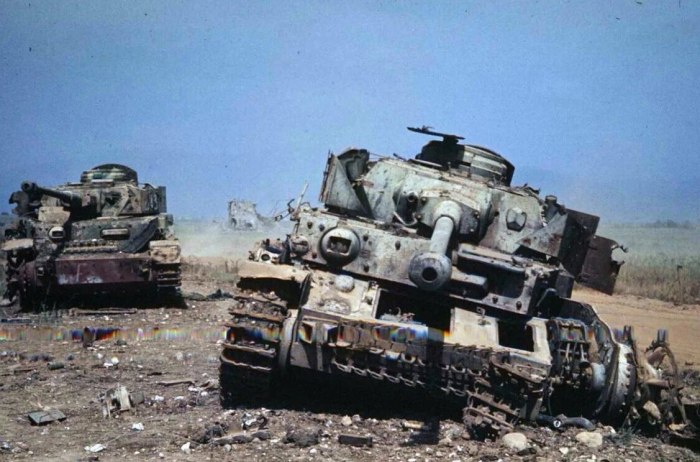 Подбитый PZ 4