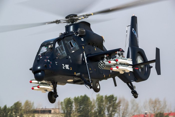 Вертолет Харбин z-19 Китай