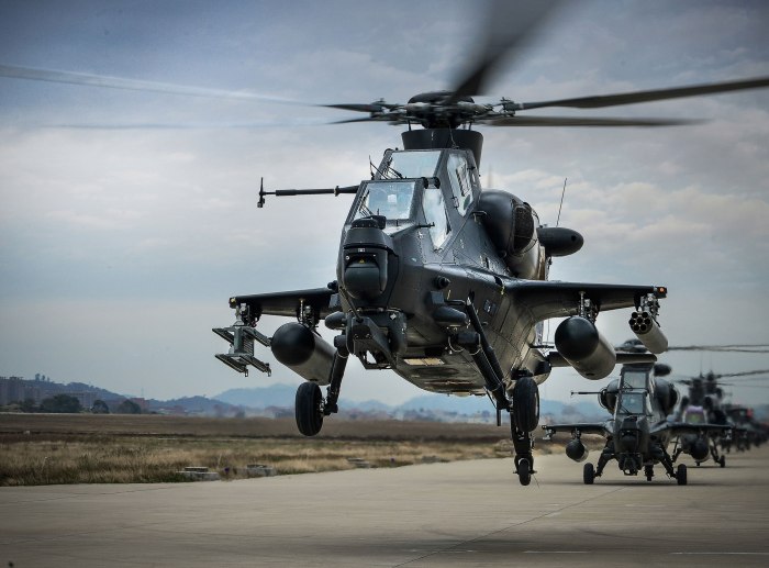 Вертолет Chinese z-10 Attack Helicopt