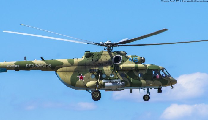 Ми-8 вертолёт военный
