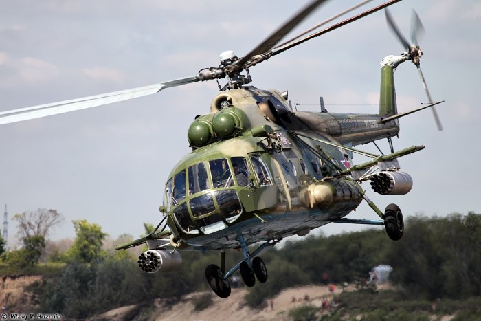 Военный вертолет ми 8 МТ