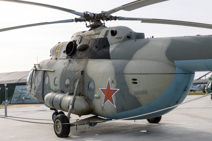 Шасси вертолета ми-8