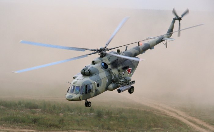 Армейский вертолет ми 8