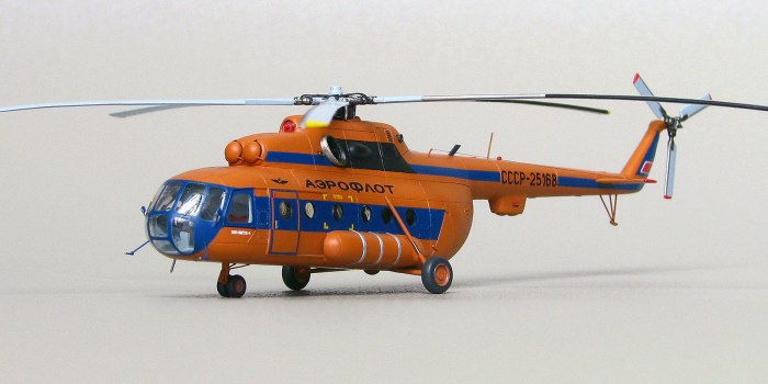 Вертолет ми-8мт модель