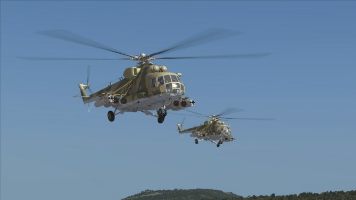 Боевой вертолёт ми-8