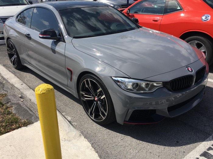 BMW m4 Brooklyn Grey
