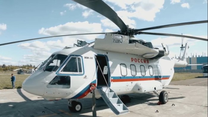 Вертолет ми-38т