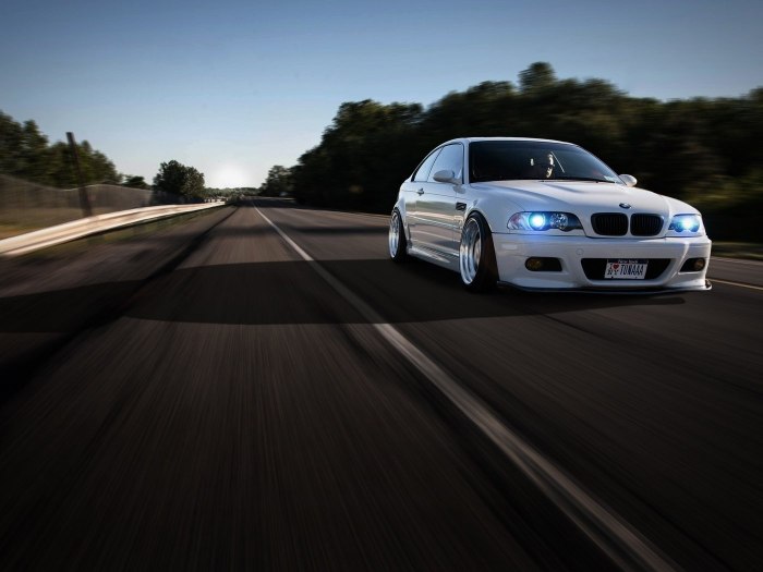 BMW m3 белая