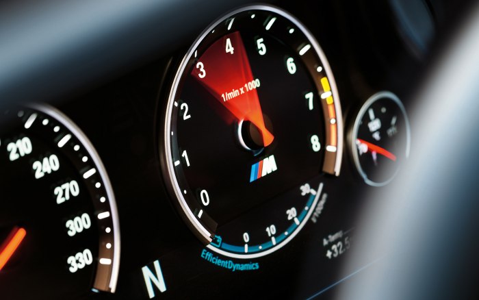 BMW м5 спидометр