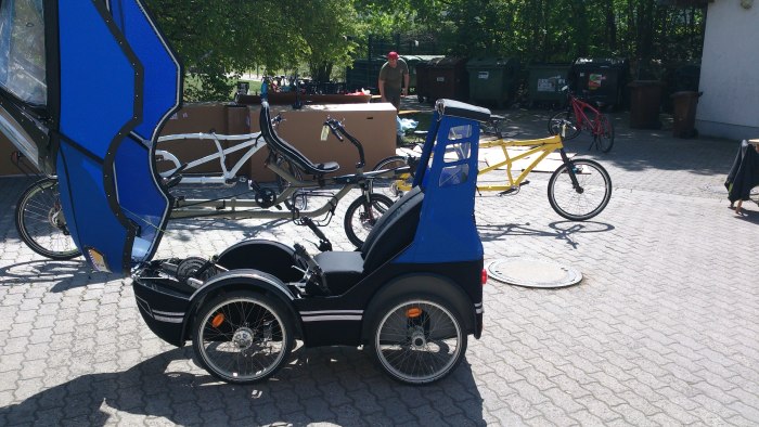 Веломобиль PODRIDE самоделки