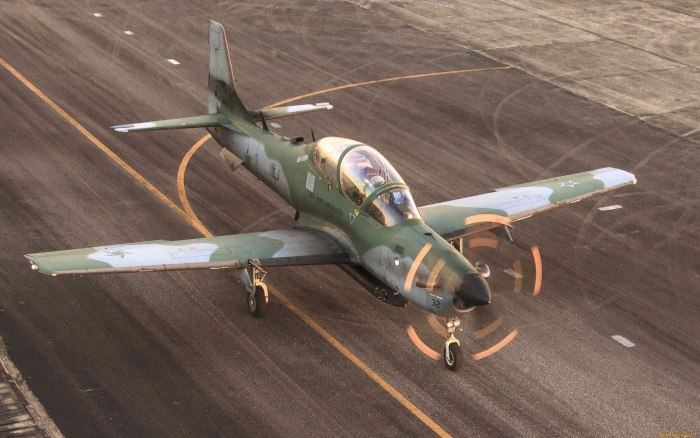 Штурмовики EMB 314 super Tucano