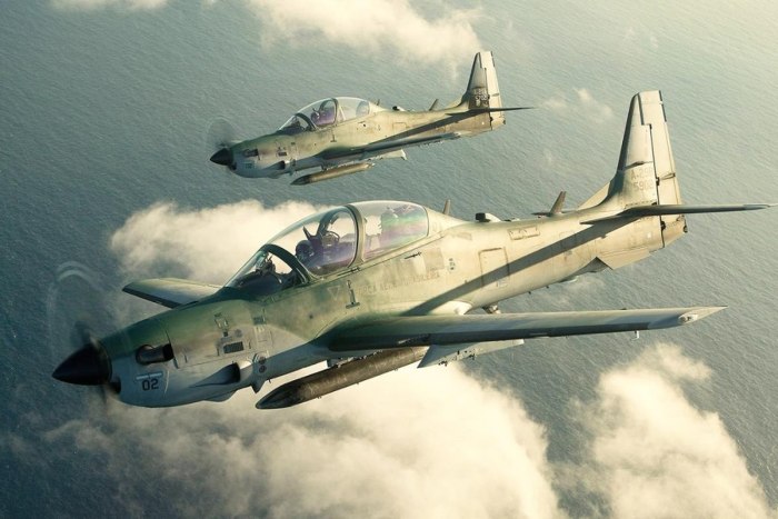 Штурмовики а-29 super Tucano