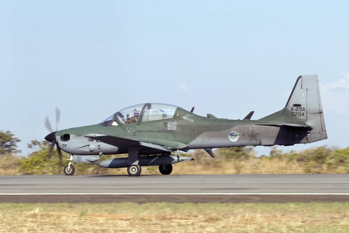 Турбовинтовой Штурмовик Embraer EMB-314 super Tucano