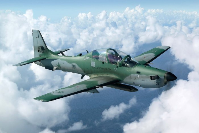 Бразильский EMB-314 super Tucano