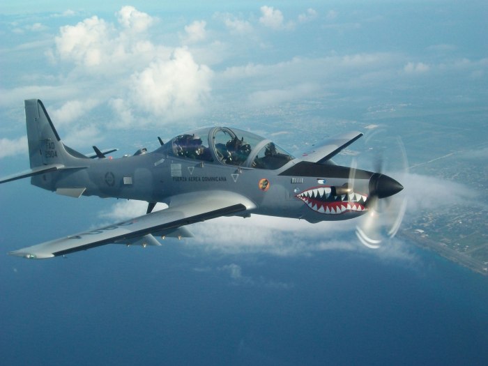 Штурмовики а-29 super Tucano