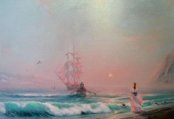 Алые паруса море Ассоль