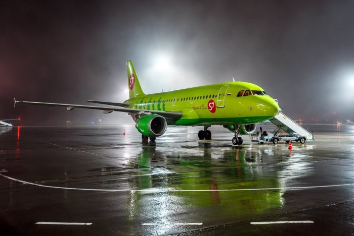 S7 Airlines Авиапарк самолетов