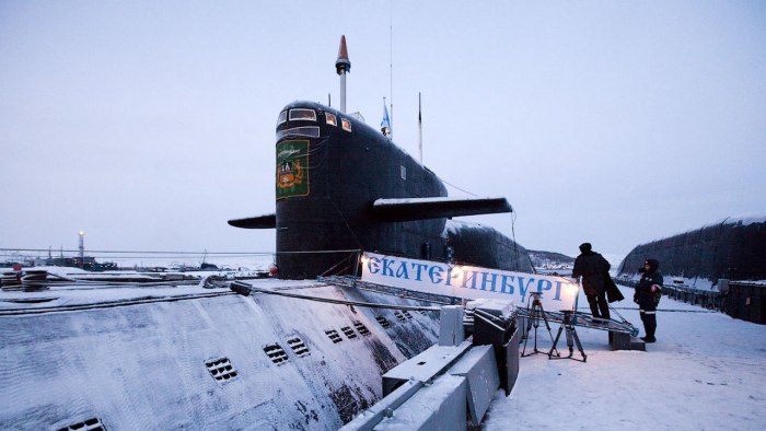Подводная лодка 667бдрм "Дельфин"