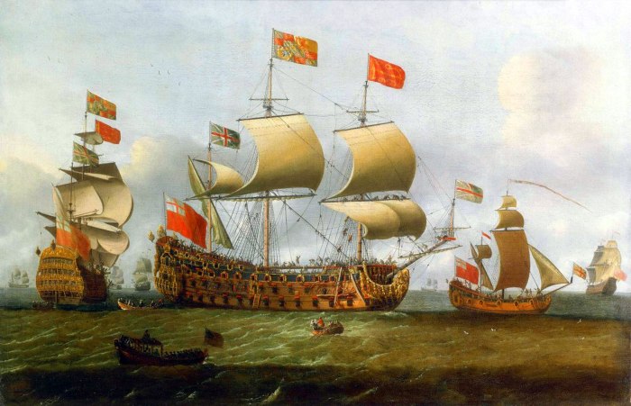 HMS Britannia 1682 г.