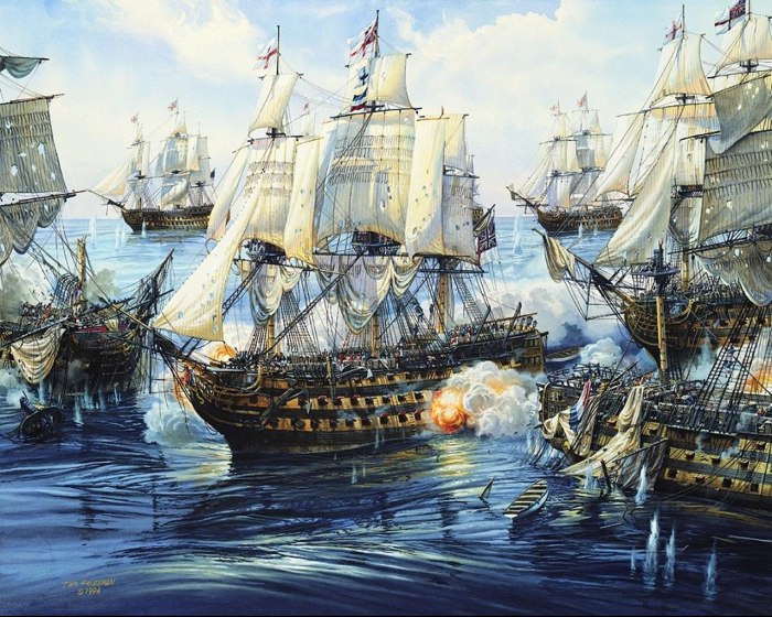 Трафальгарское сражение 1805 Нельсон