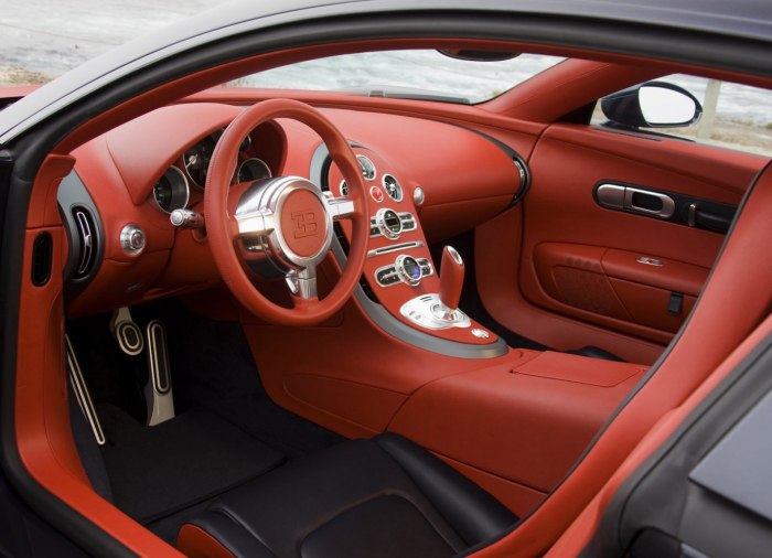 Bugatti Veyron super Sport салон